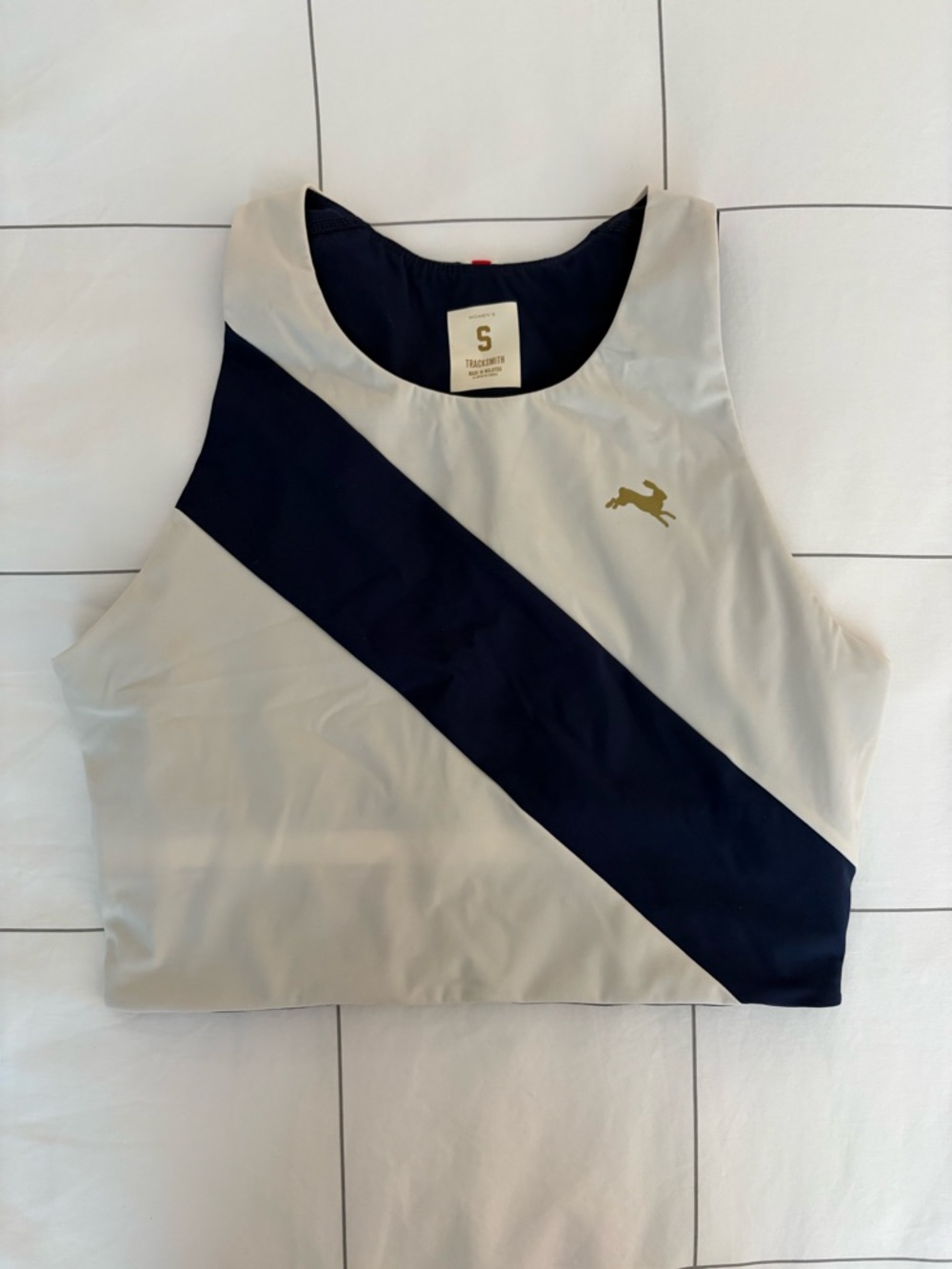 Tracksmith Bell Lap Crop Top